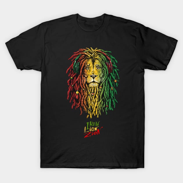 Iron Lion of Zion T-Shirt by +VIBES